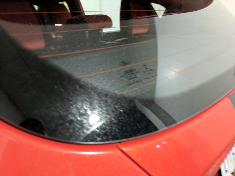 Illustration for article titled Bleach/Tilex on car
